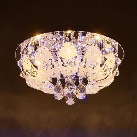 Causteen with PDD "Lacrim" 7x40W E27 chrome 45x45x17cm.-2