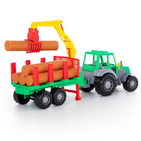 Altai Tractor with a semi-trailer lieutenant-2