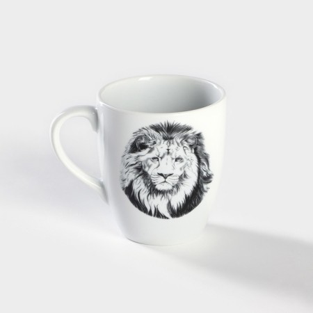 Porcelain mug "Leo", 300 ml, d = 8 cm-1