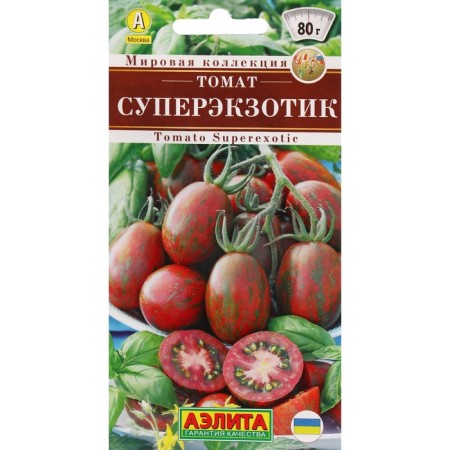 Seeds Tomat "Super Exotic", C/P, 20 pcs