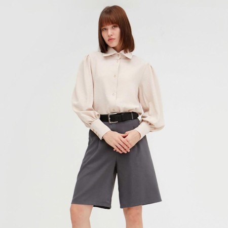 Shorts female bermuds minku color graphite, size 42