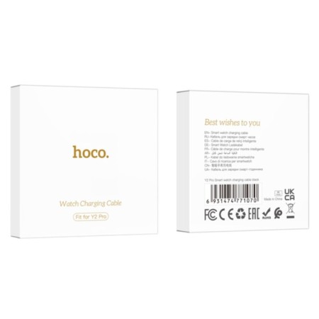 Hoco Y2 Pro, 59 cm, black smart watch cable-4