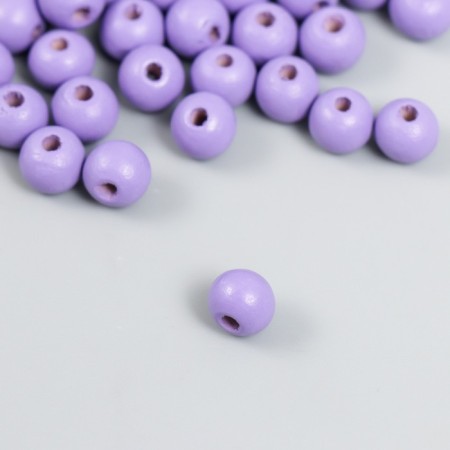 Beads for creativity tree "Lilac" D-0.8 cm, set 20 grams-1