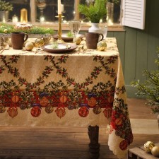 The tablecloth of the New Year's share 
