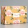 Gift folding box, packaging, "flowers", 16 x 23 x 7.5 cm