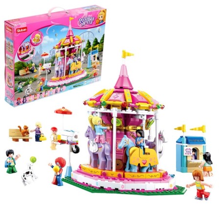 Constructor Pink Dream "Carousel", 762 details