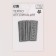 Reflective thermal monklake "Sport", 5.7 × 2.3 cm, color gray color