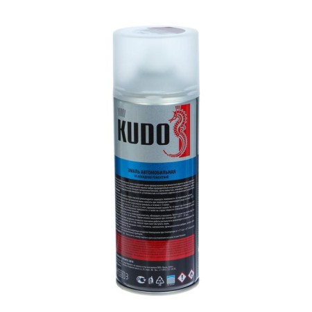 Enamel Kudo car repair "Cherry 127", alkyd, aerosol, 520 ml-2