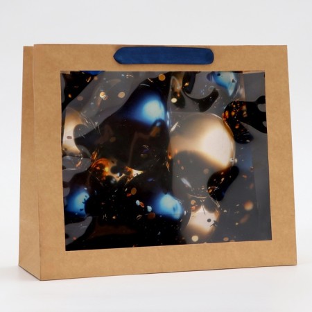 PVC package window, "balls", 31 x 11 x 26 cm
