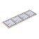 Cardboard price tag 100 pieces "butterfly-4", 25 sheets in the set