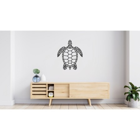 Wall panel made of wood, prefabricated model, Ewa Design, sea turtle-5