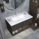 Snow -out sink Uperwood Parma 85 cm, white glossy