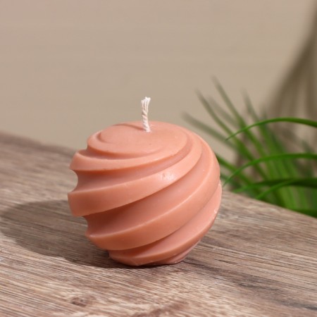 Candle "ball" 5x5x5 cm, soy wax mix-2