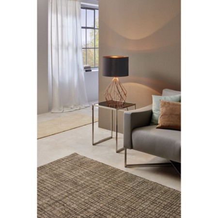 Pedregal 1, 1x60W E27 table lamp, Copper color-1