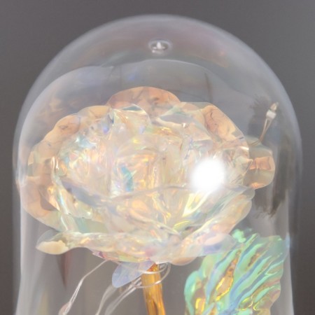 Nightlight "Flower" LED 3XAG10 white 8.5x8.5x15.5 cm-2