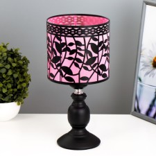 Eleine desktop E27 40W Black 14.5x14.5x32 cm Risalux