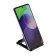 Luazon phone stand, folding, adjustable height, black