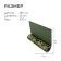 Tourist mat, 180x55x0.8 cm, camouflage color