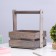 Box, 23x14x9/23 cm, spruce