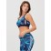 Sports suit female, size 44-46, blue color