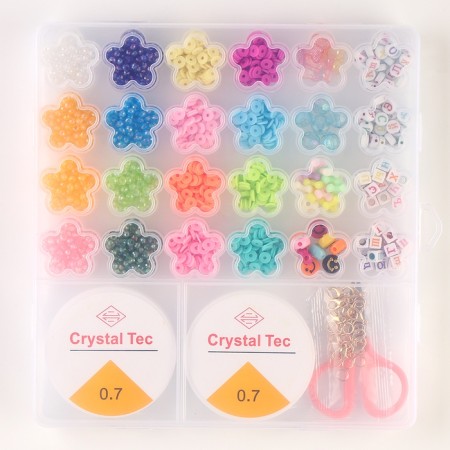 Set for creativity "Decoration from beads. Flowers"-1