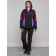 Ski jacket female winter, size 46, black color