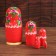 Matryoshka 5 in 1, painted, mix