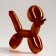 Ball for Twisting latex 150 ", Makarun, set 10 pcs., Chocolate color