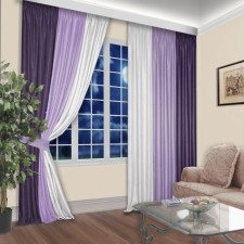 Set of curtains, size 180x260 cm, 2 pcs