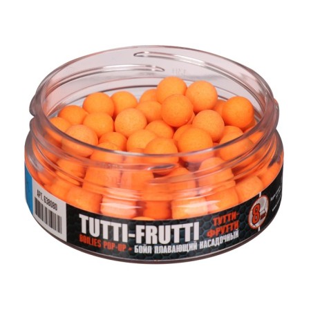 Broilers Floating Sonik Baits 8 mm Tutti Frutti Micron Fluo Pop-Ups, 50 ml-2