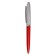Automatic ball "Logo. Prano" 0.5 mm, blue rod, red body + silver