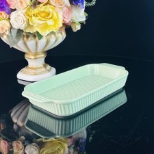 Блюдо для запекания Lenardi, прямоугольное, фарфор, длина 30.5 см