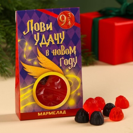 Marmalade in the box “Catch good luck in the New Year” berries, 50 g.-6