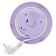 Electric kettle KitFort KT-6624, glass, 1.7 l, 2200 watts, purple