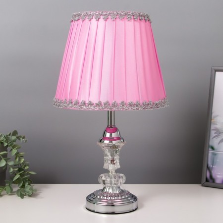 HELP LAM E27 220V "Pink pastille" bottom with backlight 42x25x25 cm Risalux