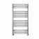 Terminus water heated towel rail "Victoria" P20, 500x800 mm, lower connection, chrome