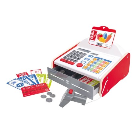 Set of game "Wooden Cashier", with light and sound-10