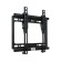 Kromax IDEAL-6 bracket, tilted, 15-47 ", 20 mm from the wall, black