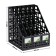 Capital, vertical, 6 departments, black