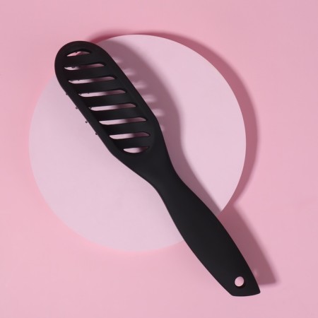 Combing, ventilated, 4 × 24 cm, black color-3