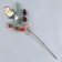 Wooden decor on the New Year's stick 40 × 15 × 3 cm, mix