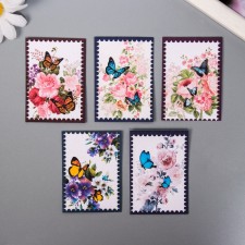 A set of postcards with the seeds 
