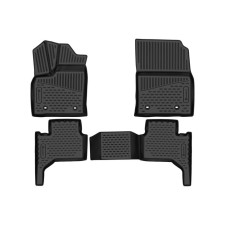 3D mats in the cabin for Toyota Land Cruiser (300 Series) 2021- SUV, 5 seats, 4 pcs.