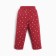 Pants for children, burgundy color, height 68cm