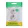 Double SE GLOSSA, 16 A, 250 V, built -in, with salary, curtains, IP20, white, GSL000126
