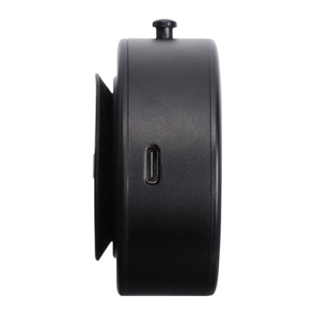 Magnetic holder for a phone in a car, metal, black, automatic-1