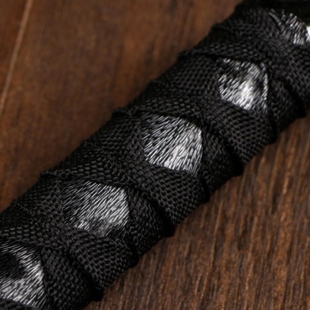 Souvenir weapon "Katana", gray scabbard under the zebra-4