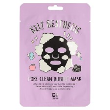 Маска для лица тканевая G9skin Self Aesthetic Pore clean Bubble mask 23мл
