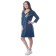 Women's dress, size 46, blue color