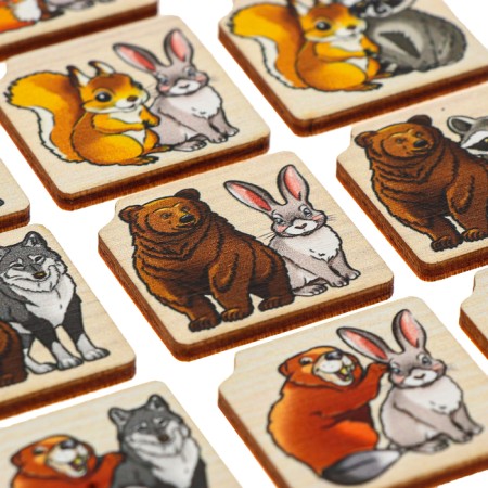 Puzzle "Forest neighbors"-6